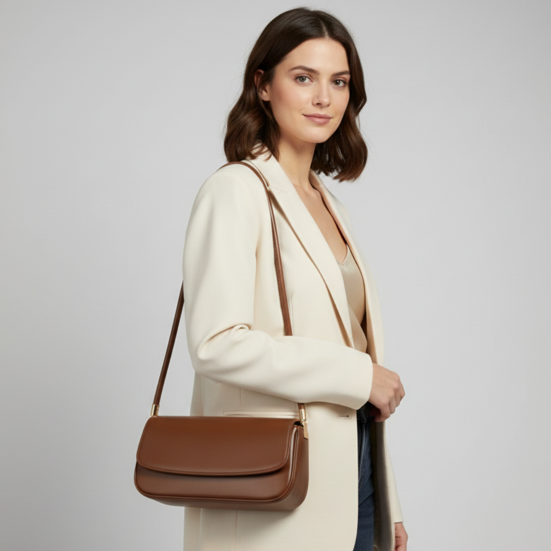 Nordspur | Premium Schultertasche aus echtem Leder