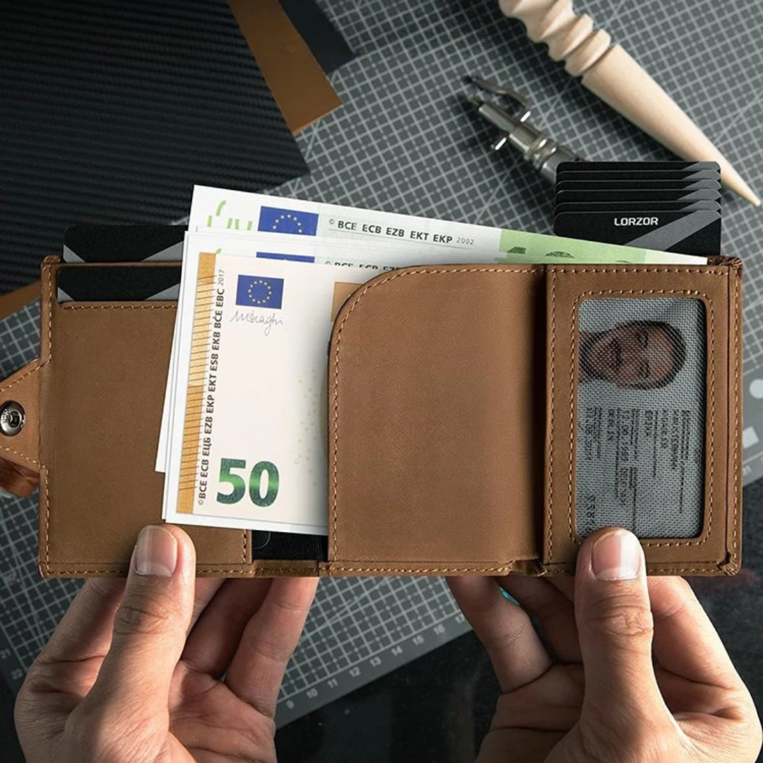Nordspur | Vaultoair Kompakte Kartenclip-Geldbörse