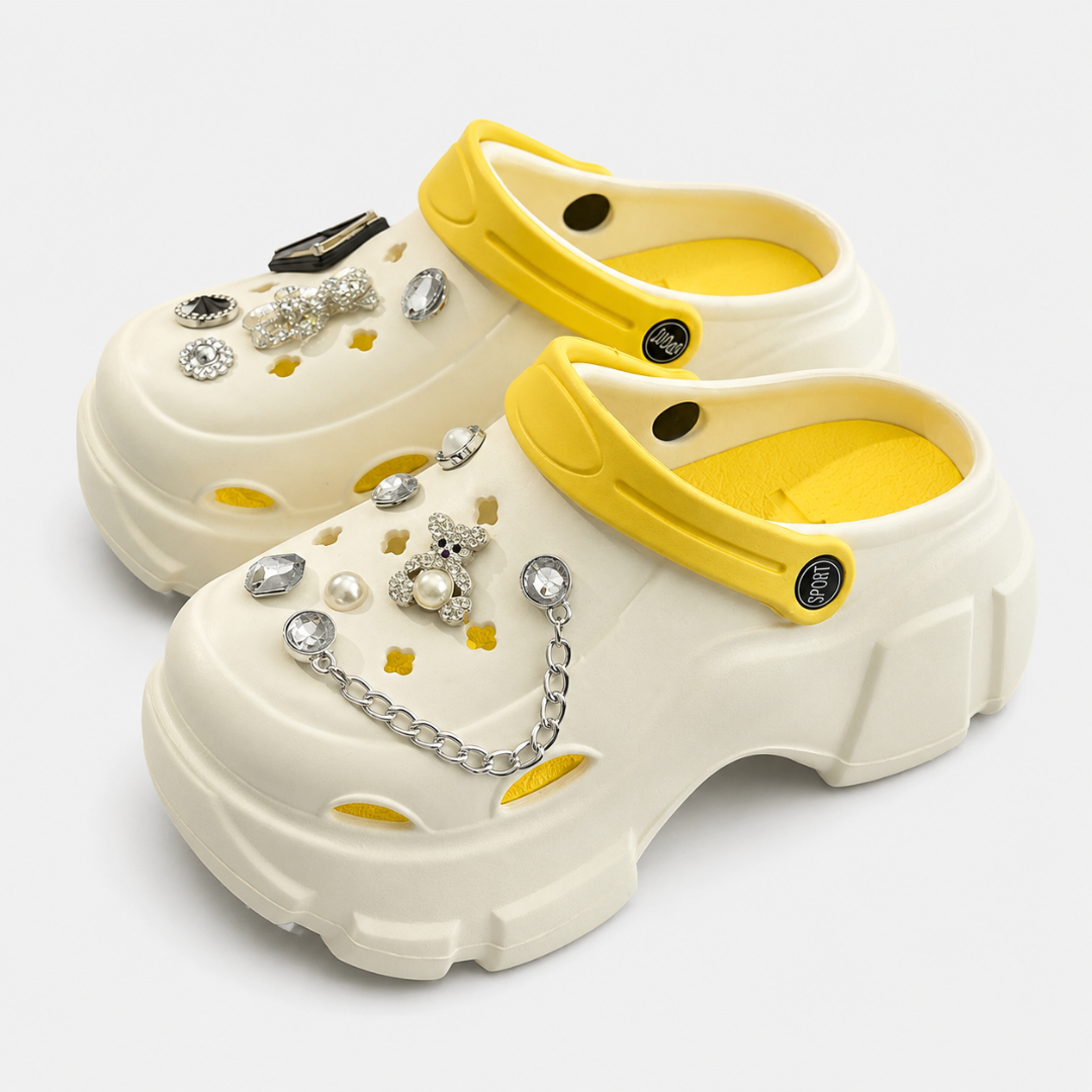 Nordspur | Florastep Chunky Platform Sommer-Clogs