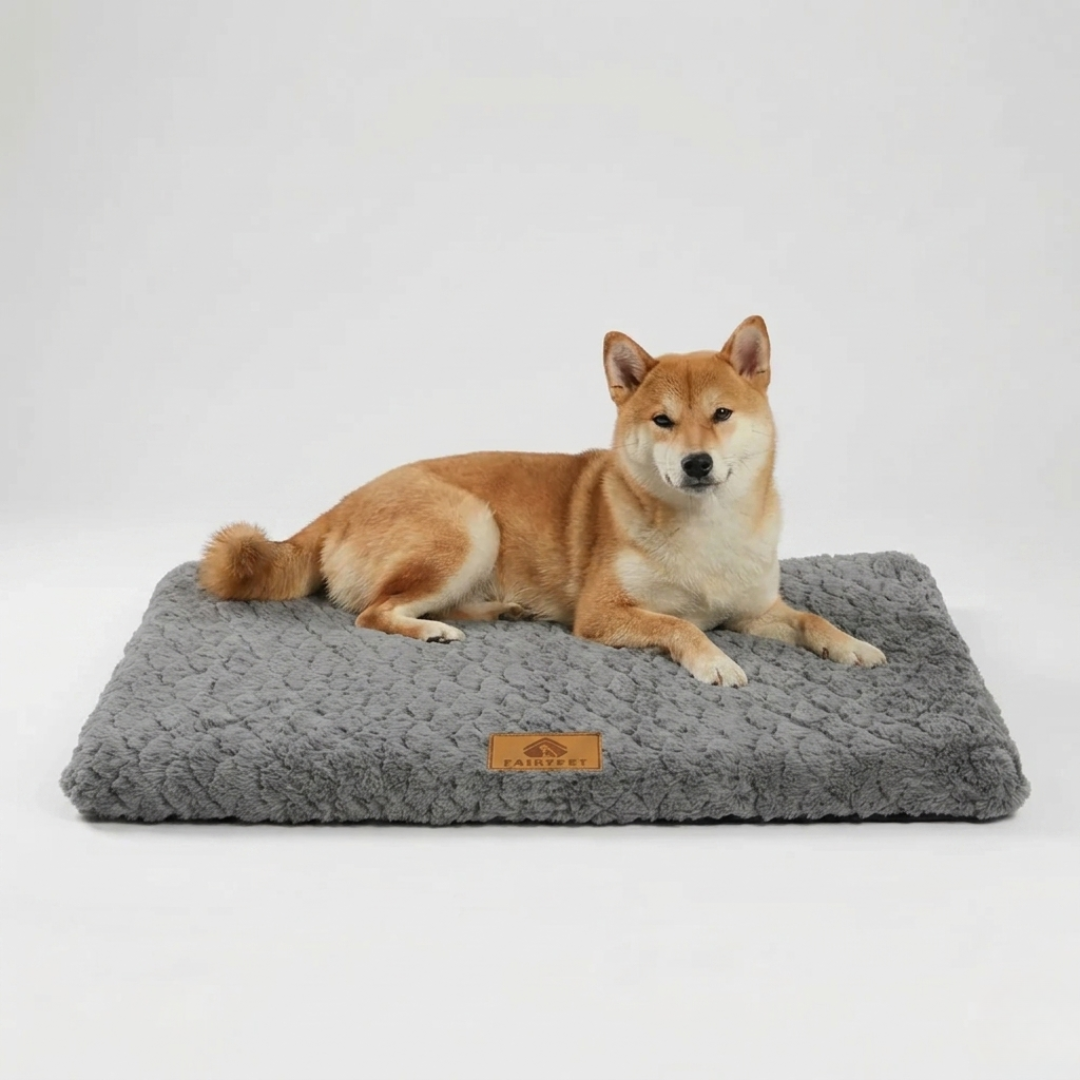 Nordspur | Pawloft Flache orthopädische Hundematte mit Schaumstoffbasis