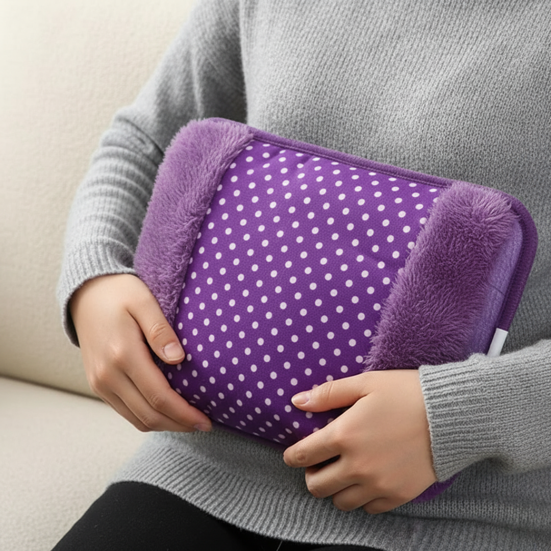 Wärmekissen elektrisch mit USB-Aufladung & Handwärmer-Funktion – CozyDot HeatBag