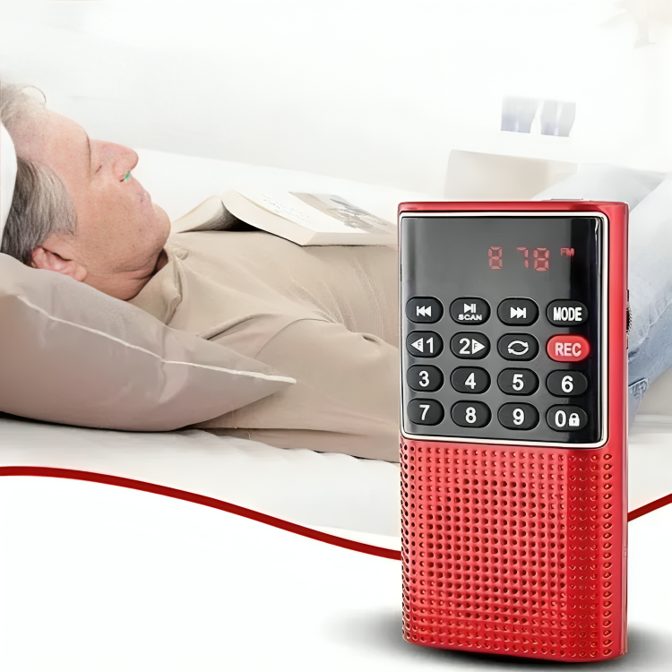 Nordspur | TrekTone Kompakt tragbares Radiogerät mit MP3-Player