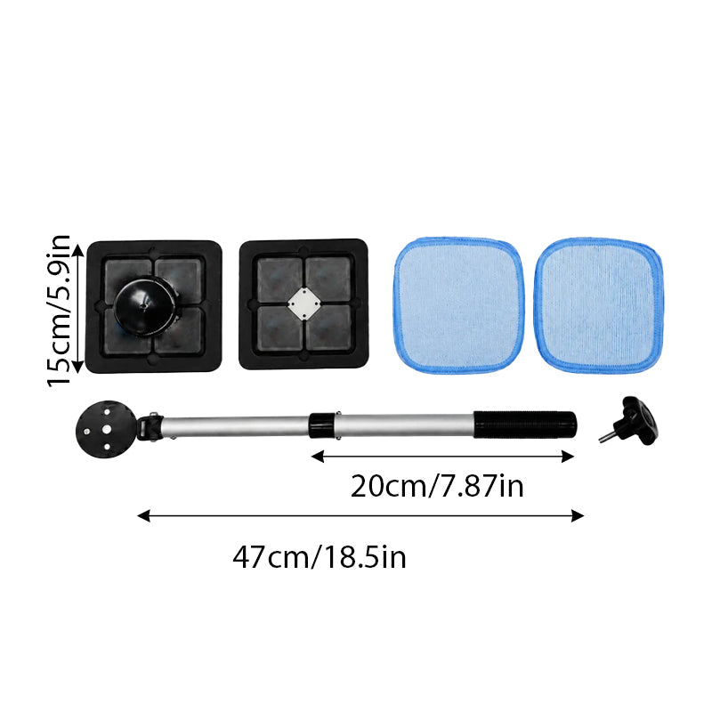 Doppelseitiges magnetisches Windschutzscheiben-Reinigungsset