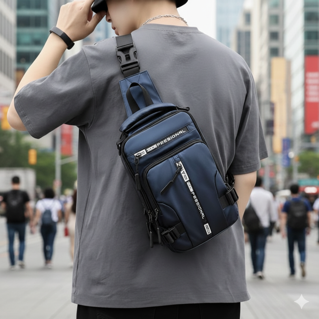 Taschen Schulterrucksack wasserdicht mit Anti-Diebstahl & USB – UrbanSecure Bag