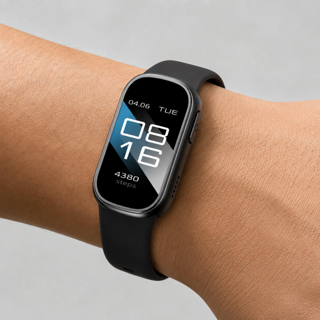 Nordspur | PulseTrack One Smartwatch wasserfest | IP68, auch beim Schwimmen