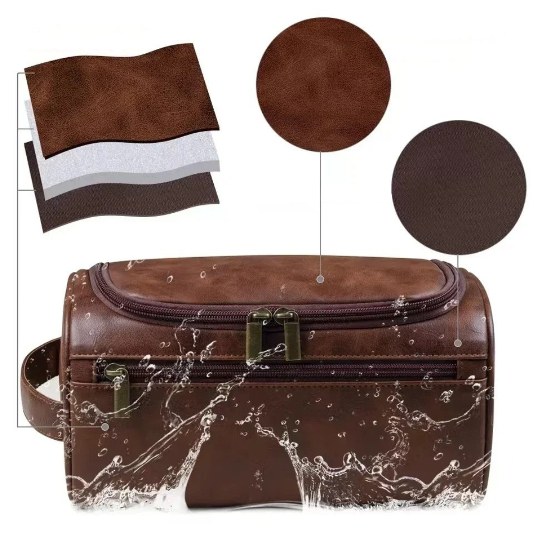 Nordspur | Travento Waschbeutel im Vintage-Stil