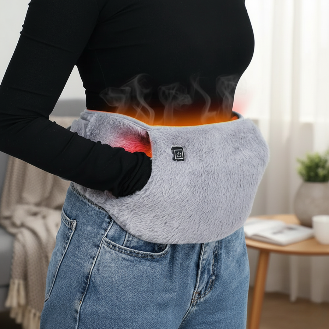 Körperwärmer Heizgürtel mit 3 Temperaturstufen & USB-C – ThermoBelt Velvet