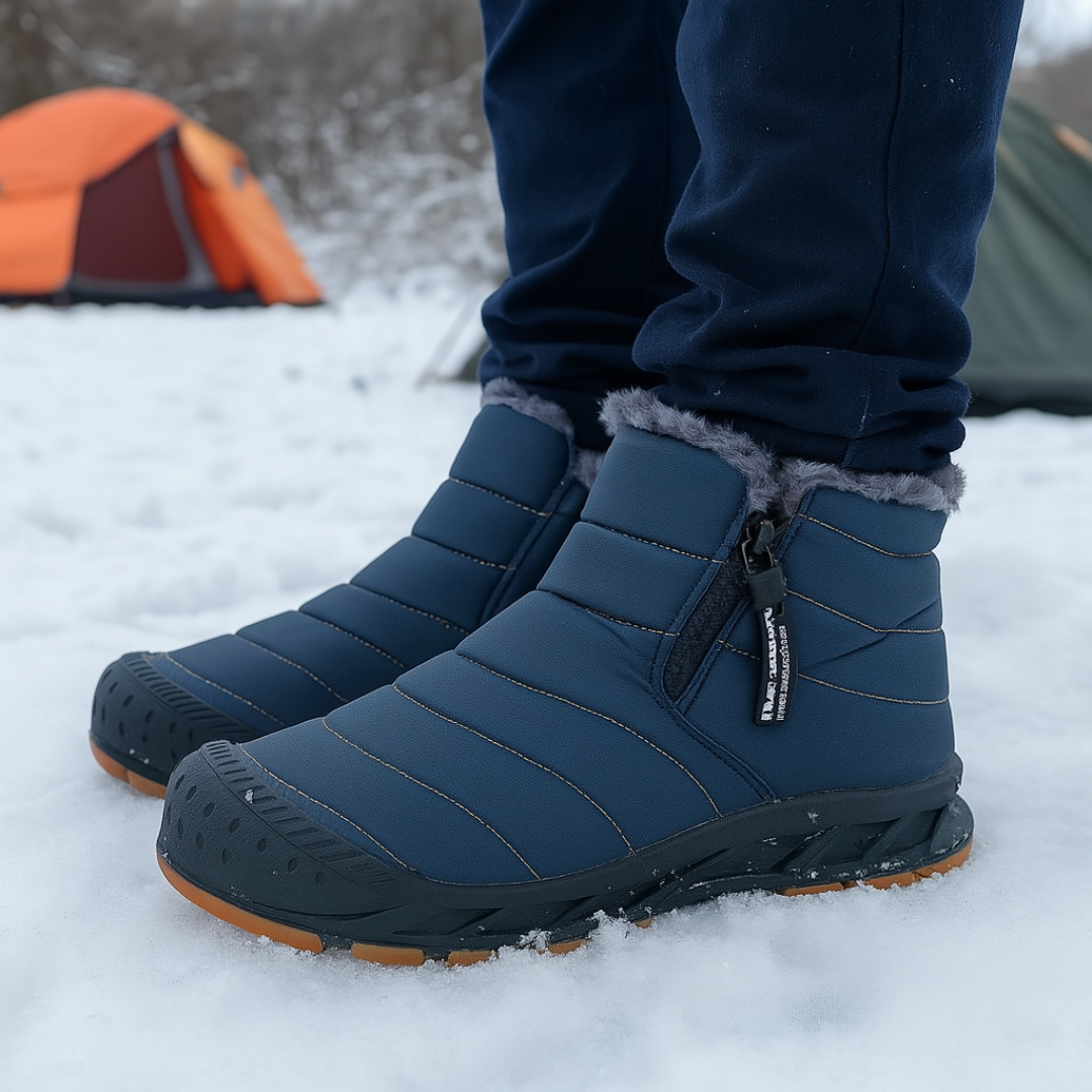 Winterstiefel Herren Damen wasserdicht – FrostTrek Zip