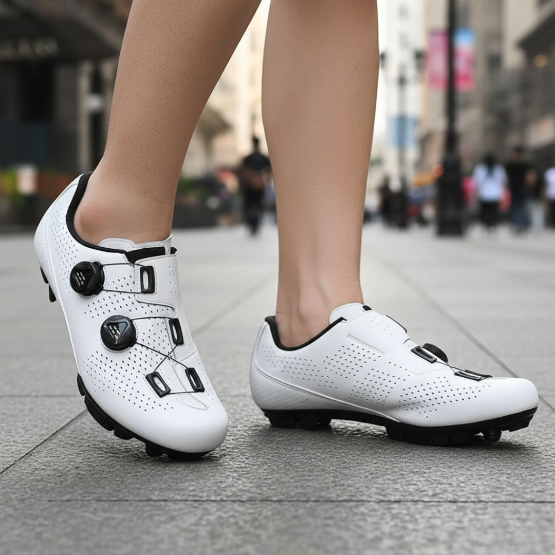 Orthopädische Walking- & Radsportschuhe mit Belüftung – VeloStride Pro
