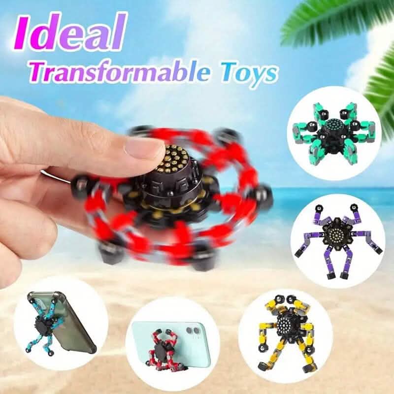 3er-Pack: Fidget Toys Verwandelbare Spinner