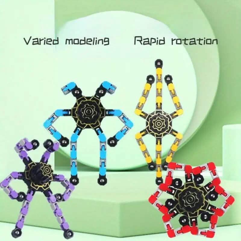 3er-Pack: Fidget Toys Verwandelbare Spinner