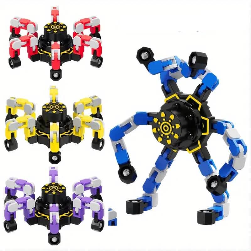 3er-Pack: Fidget Toys Verwandelbare Spinner