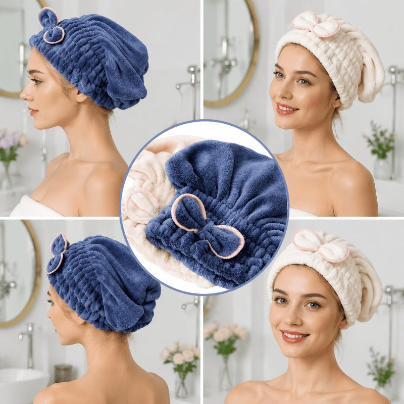 Schnell Trocknender Mikrofaser-Handtuch-Wrap