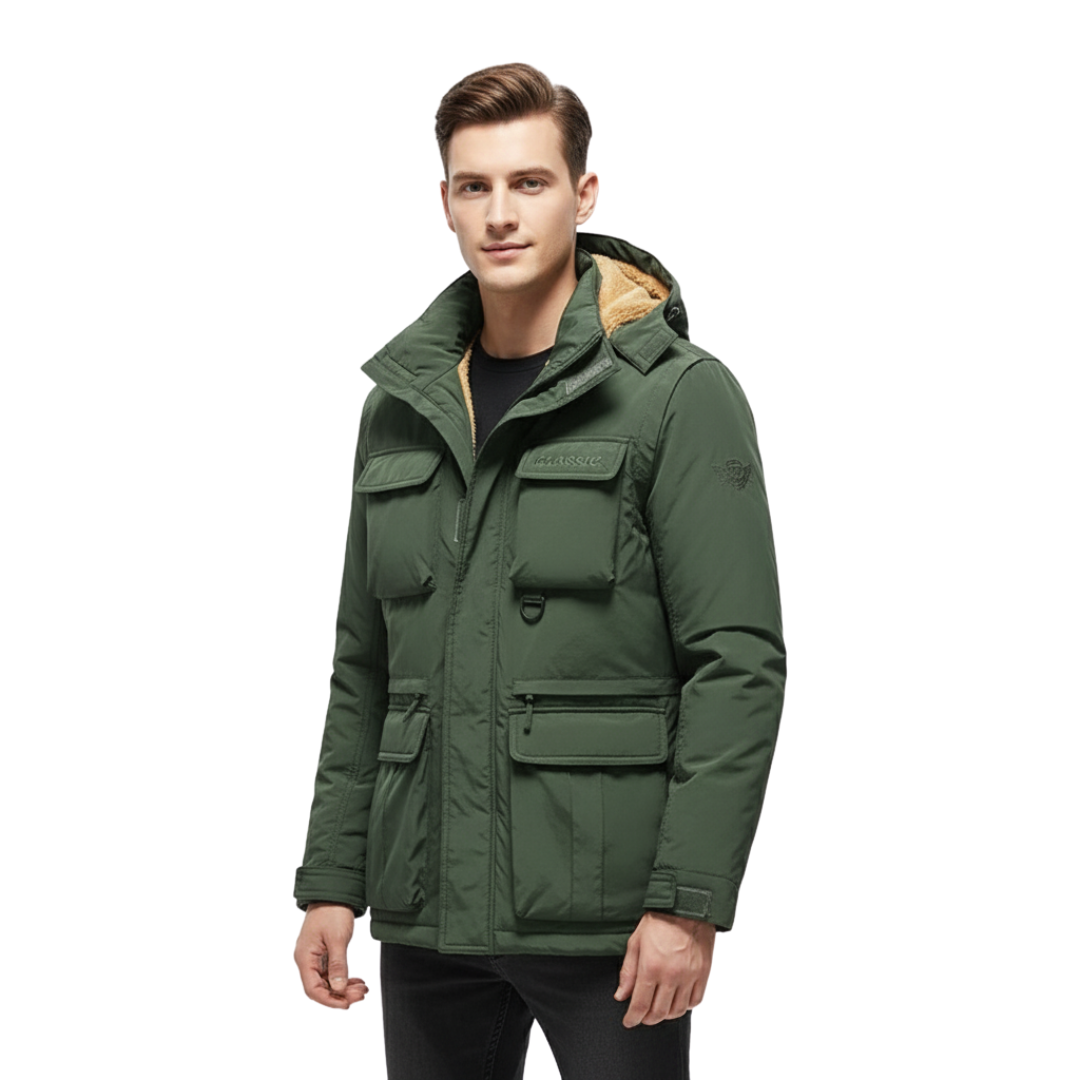 Herren 3-in-1 Wasserdichte Jacke – Wandelbare Outdoorjacke