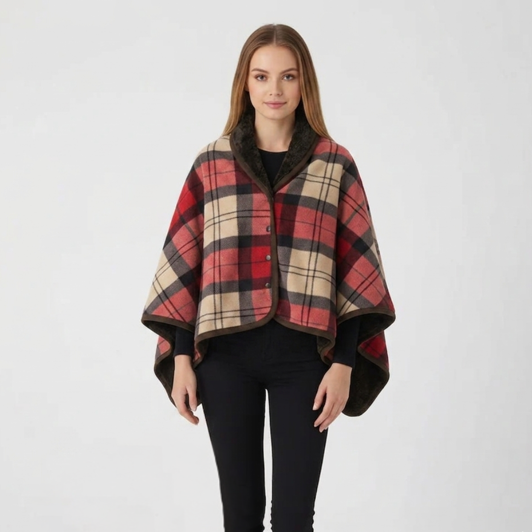 Nordspur | Tragbares Flanell-Umhang-Decke
