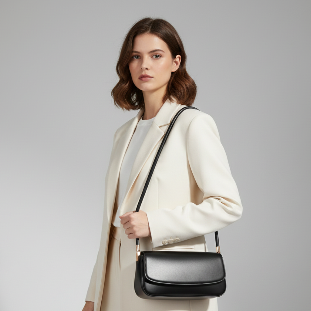 Nordspur | Premium Schultertasche aus echtem Leder