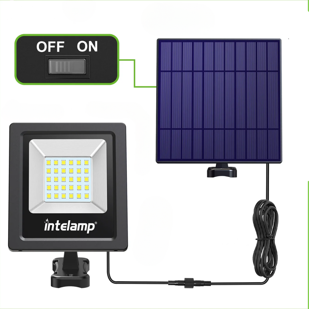 Nordspur | Duales Solar-LED-Flutlicht-Set