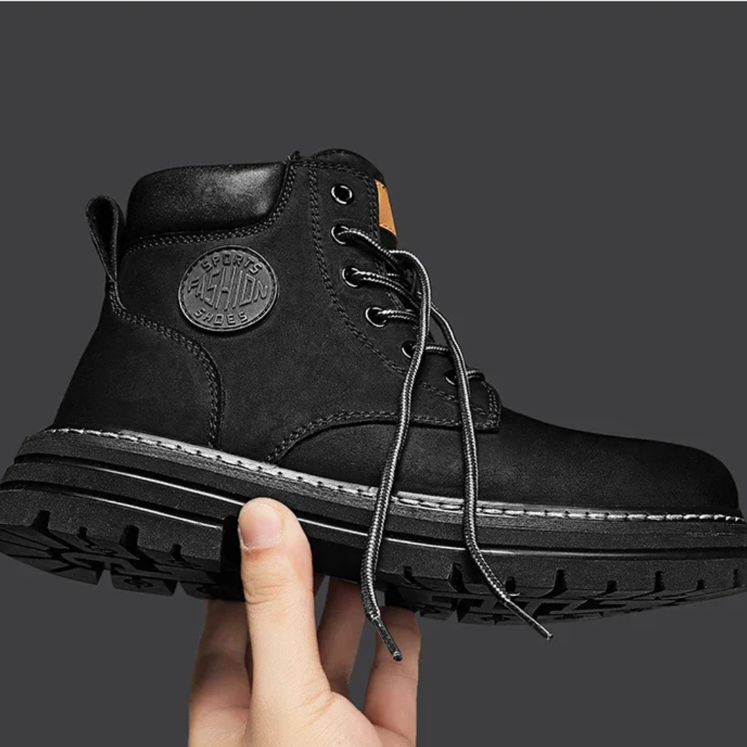 Schuhe mit rutschfester Sohle & Knöchelpolster – NordTrail Boots aus PU für Outdoor