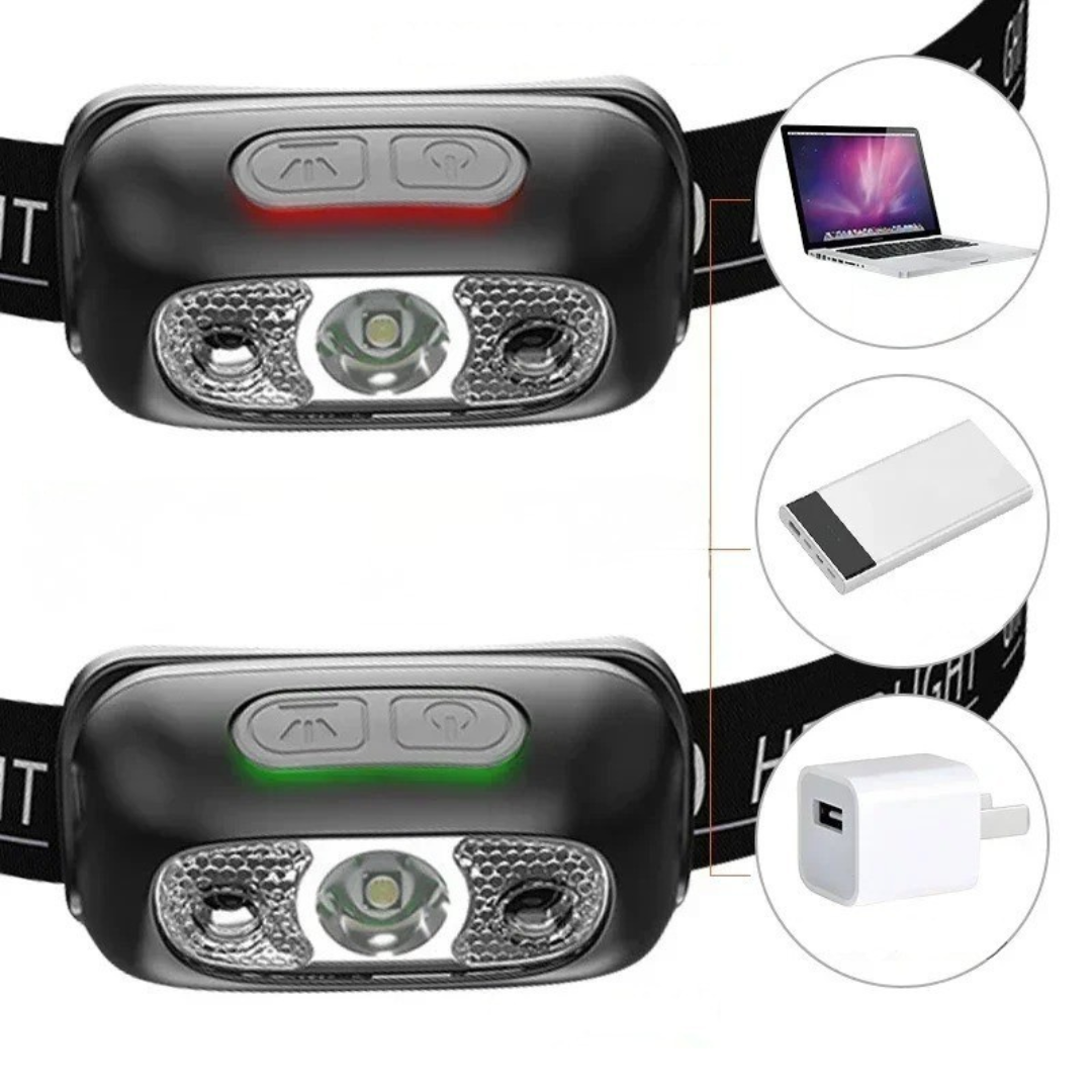 Nordspur | Luminexar Stirnlampe mit USB-C Akku