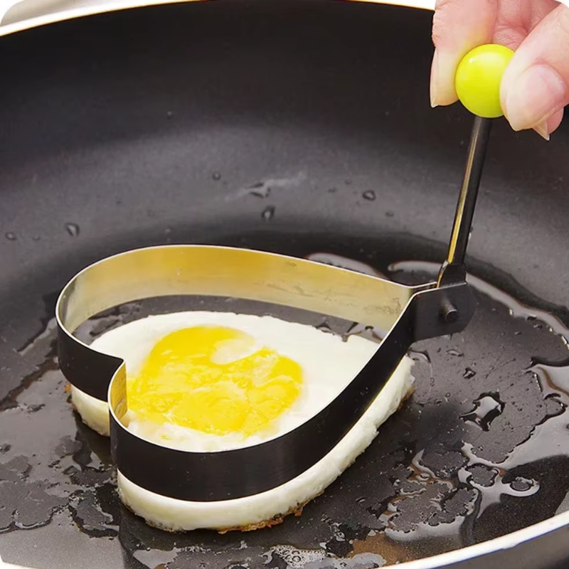 Kreative Ei- und Pfannkuchen-Formausstecherset