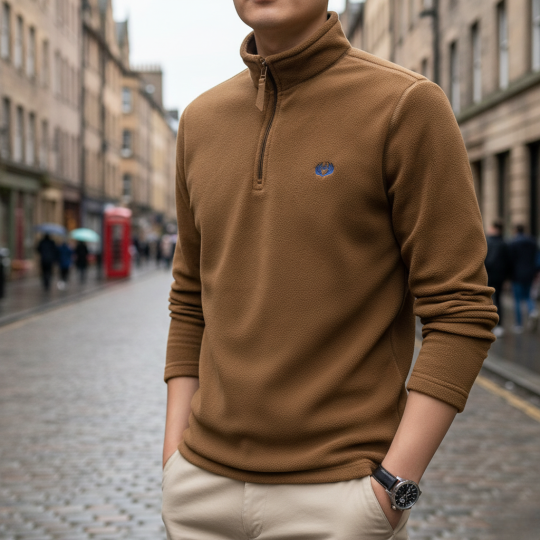 Nordspur | PolarLite Fleece-Pullover mit Halb-Reißverschluss