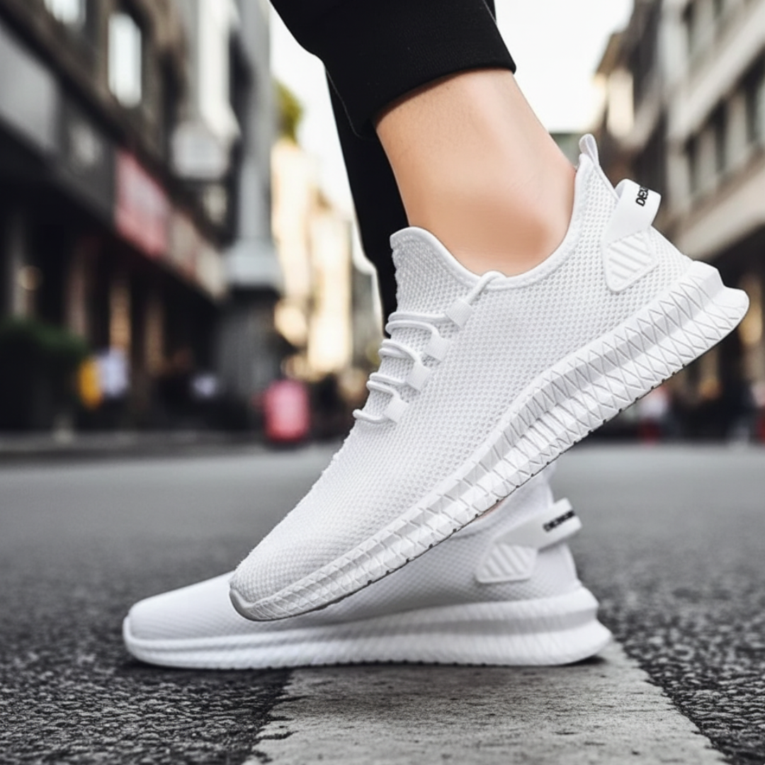 Orthopädische Herren-Walkingschuhe atmungsaktiv & leicht – OrthoStep ARON