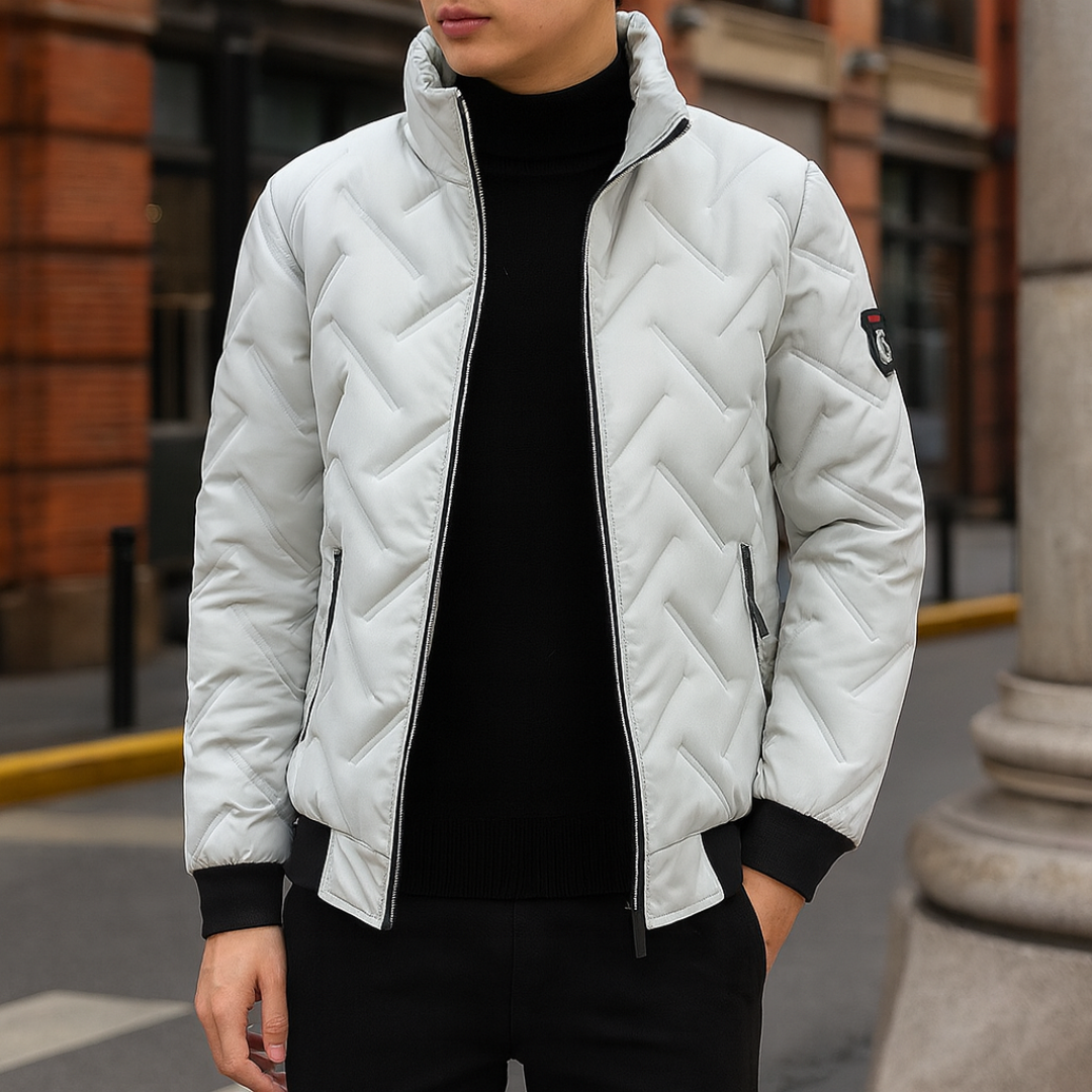 Winterjacke mit Steppmuster & warmem Innenfutter – FrostGuard Jacket