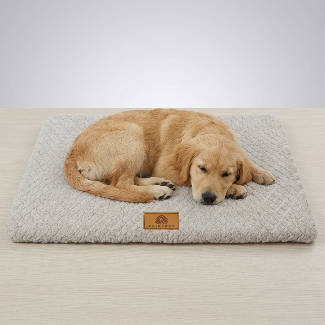 Nordspur | Pawloft Flache orthopädische Hundematte mit Schaumstoffbasis