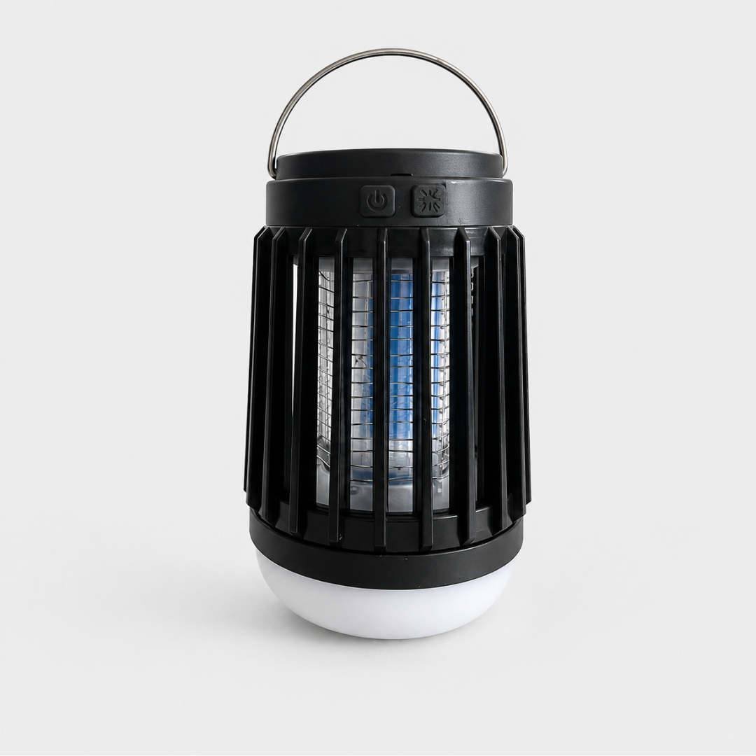 Solar Mückenlampe mit UV & LED Licht – SunZap Nova