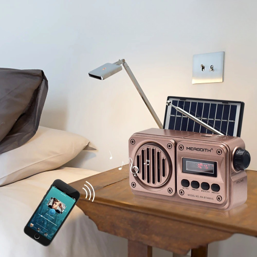 Nordspur | Radionex Tragbares Solarradio