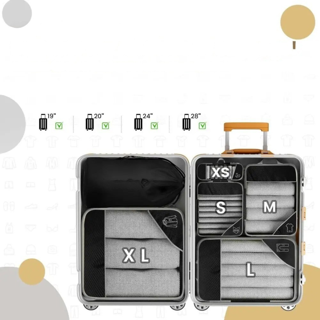 Nordspur | Packlyft Leichte Polyester-Packwürfel