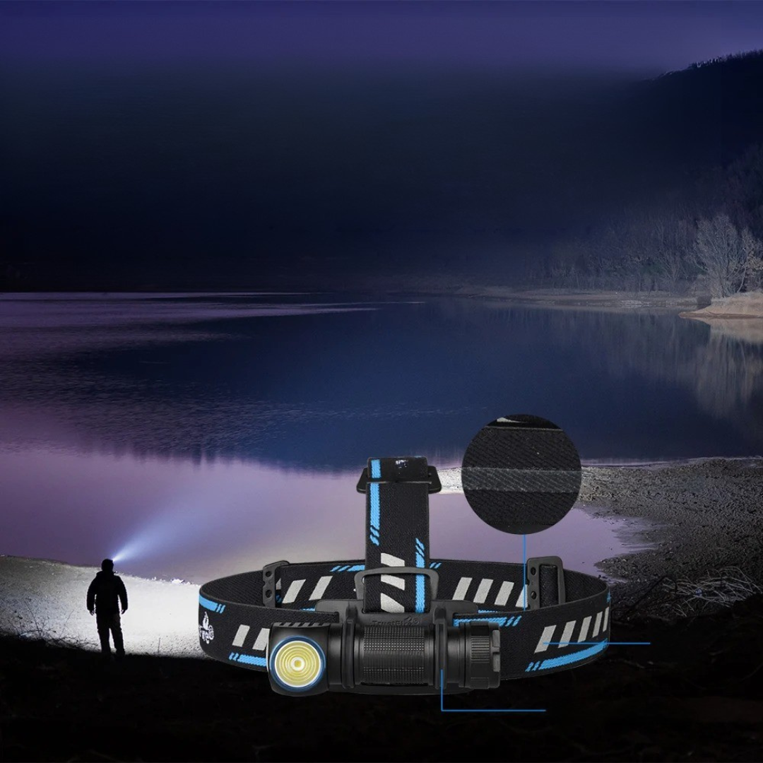 Nordspur | LuminovaHead Wiederaufladbare LED-Stirnlampe