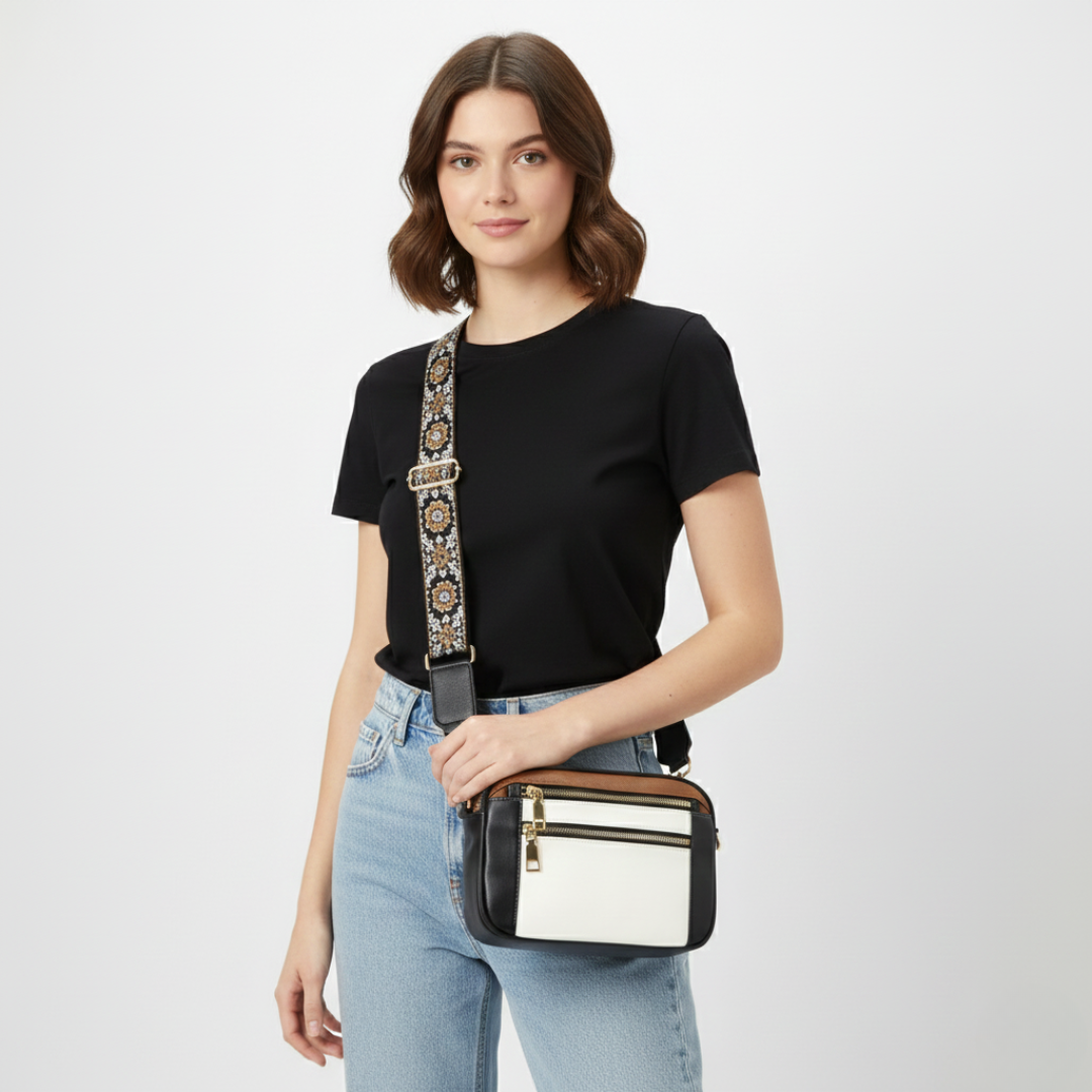 Nordspur | Weiche, quadratische Crossbody-Tasche