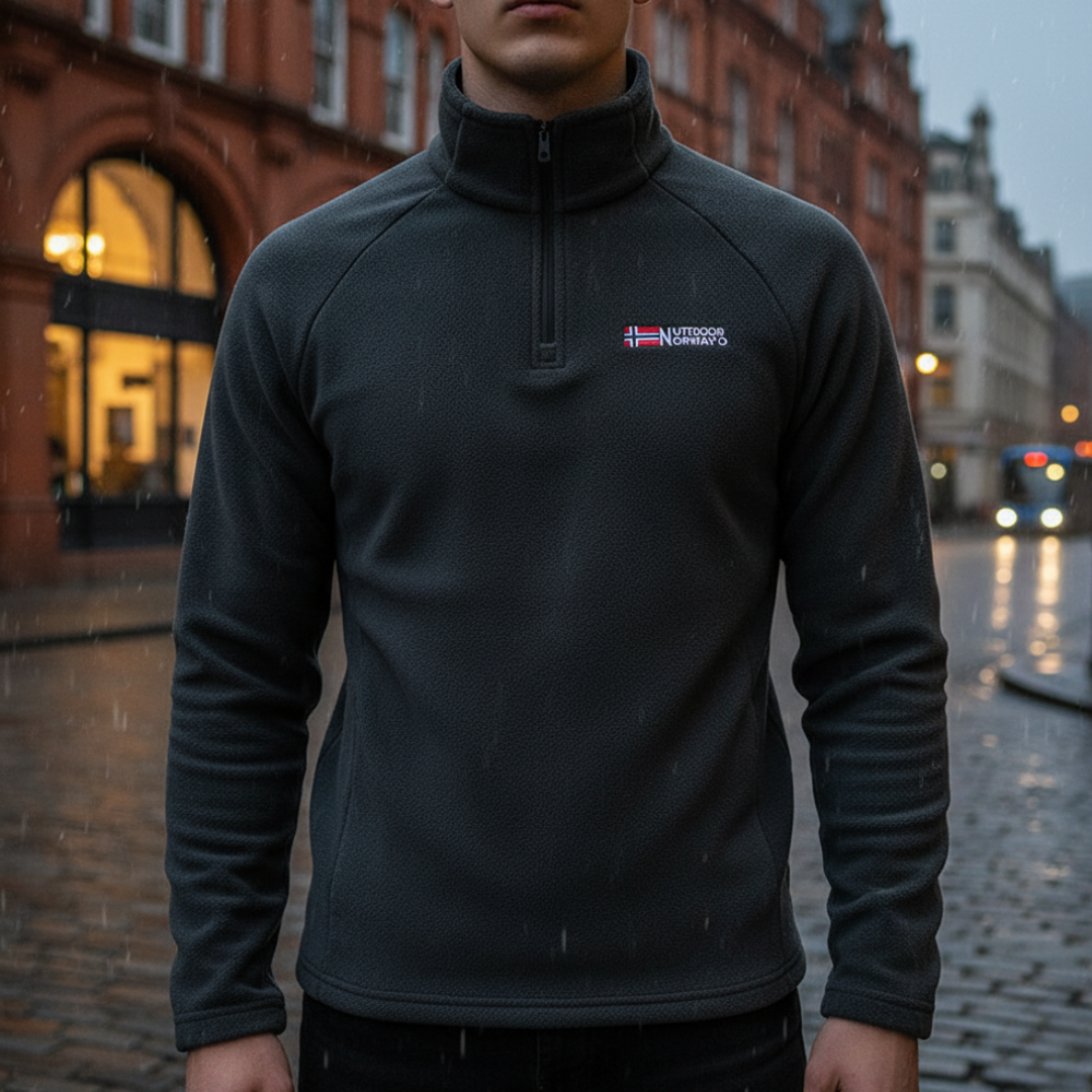 Nordspur | FrostLine Fleece-Pullover mit Halb-Reißverschluss