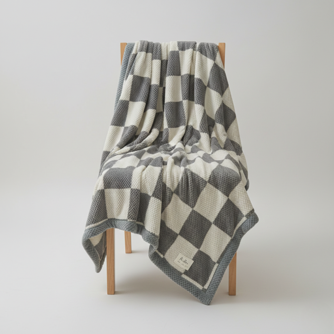 Nordspur | Snugmora Gestrickte Wurfdecke