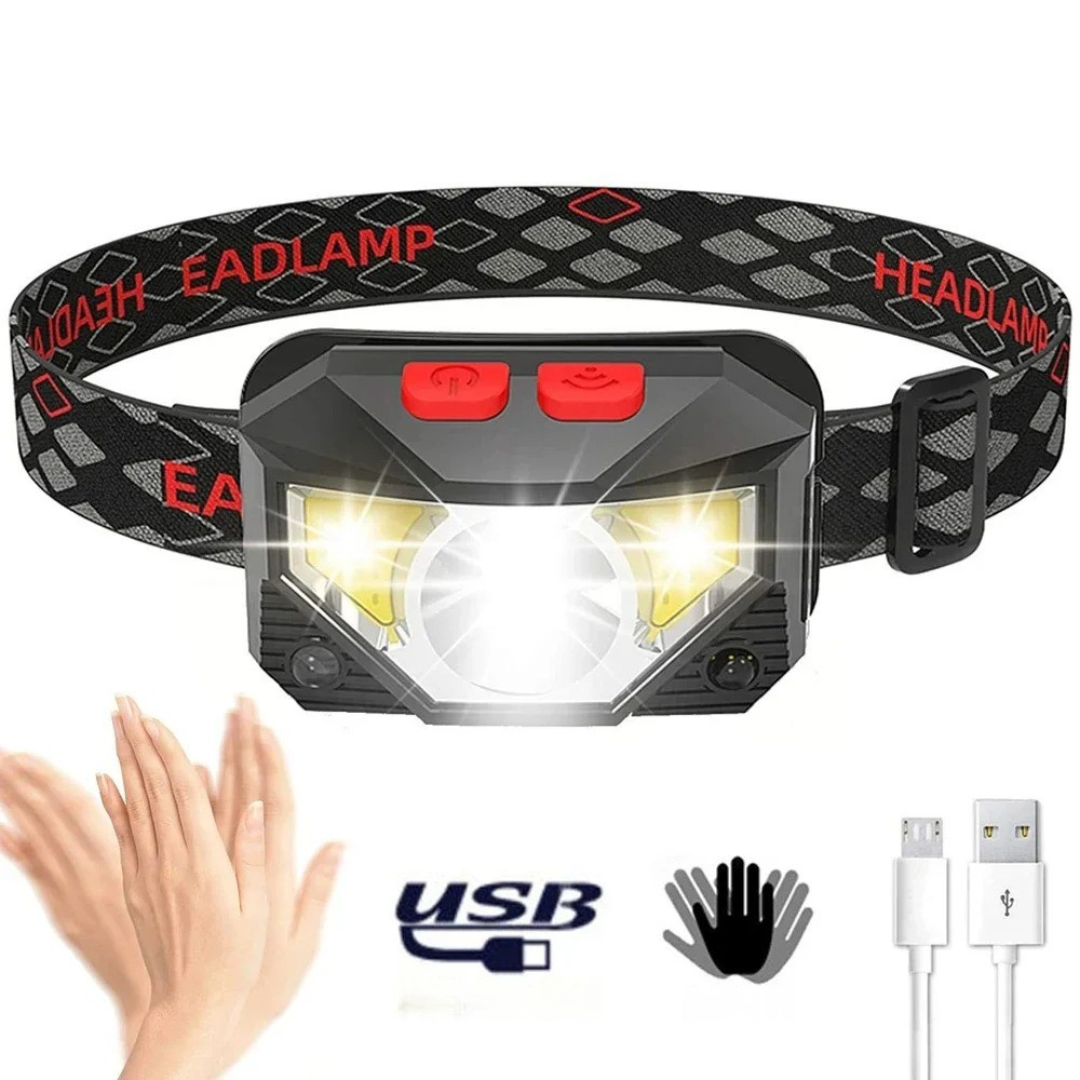 Nordspur | Beamora Aufladbare LED-Kopflampe