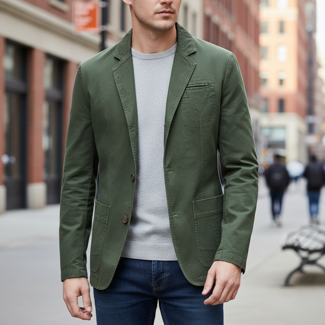 Jacken Herren Leichtblazer mit Smart Casual Fit – UrbanEase Blazer