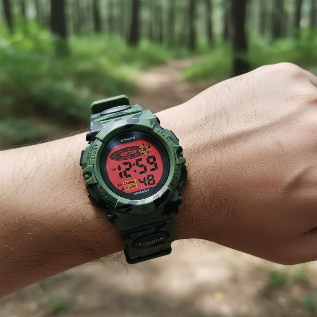 Uhren für Kinder wasserdicht & stoßfest – TimeGuard Kidswatch