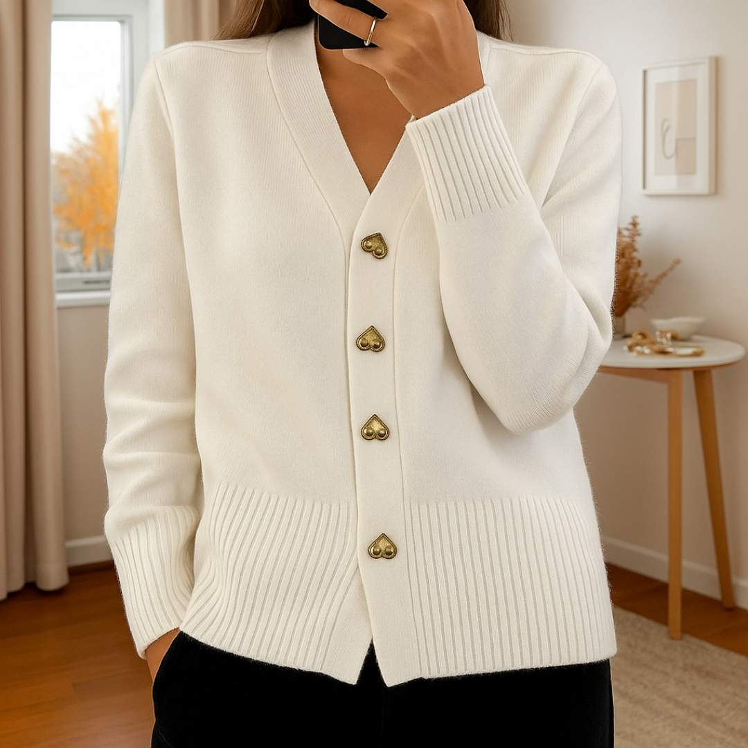 Nordspur | PureCharm V-Ausschnitt-Strickcardigan