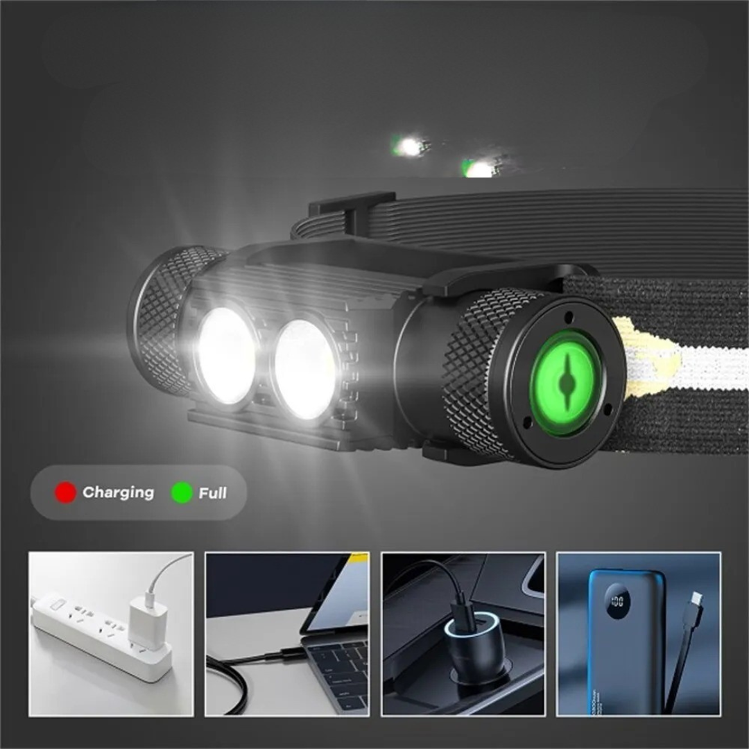 Nordspur | Trailuxe Aufladbare Dual-LED-Stirnlampe