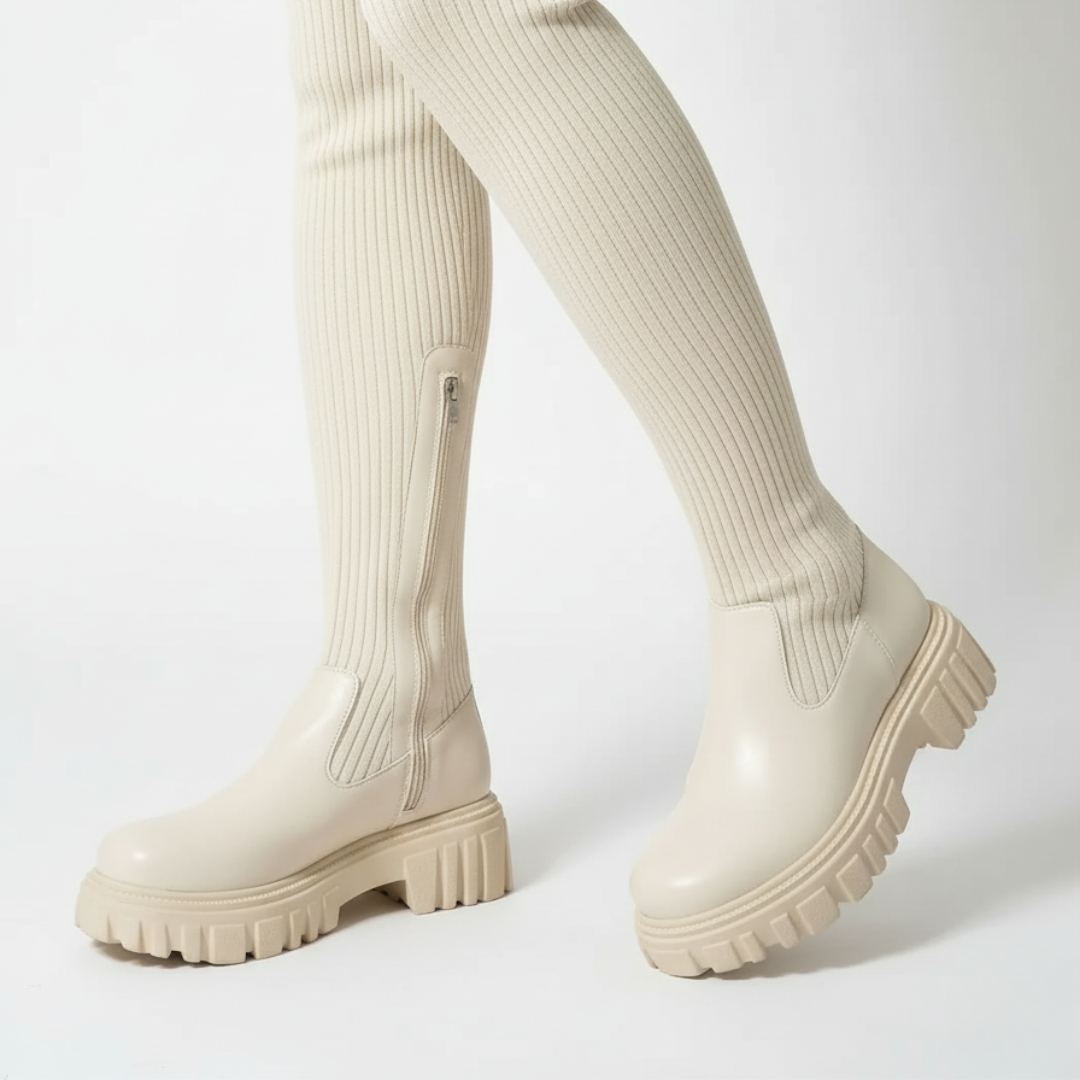 Nordspur | FlexRib Overknee-Sockenstiefel