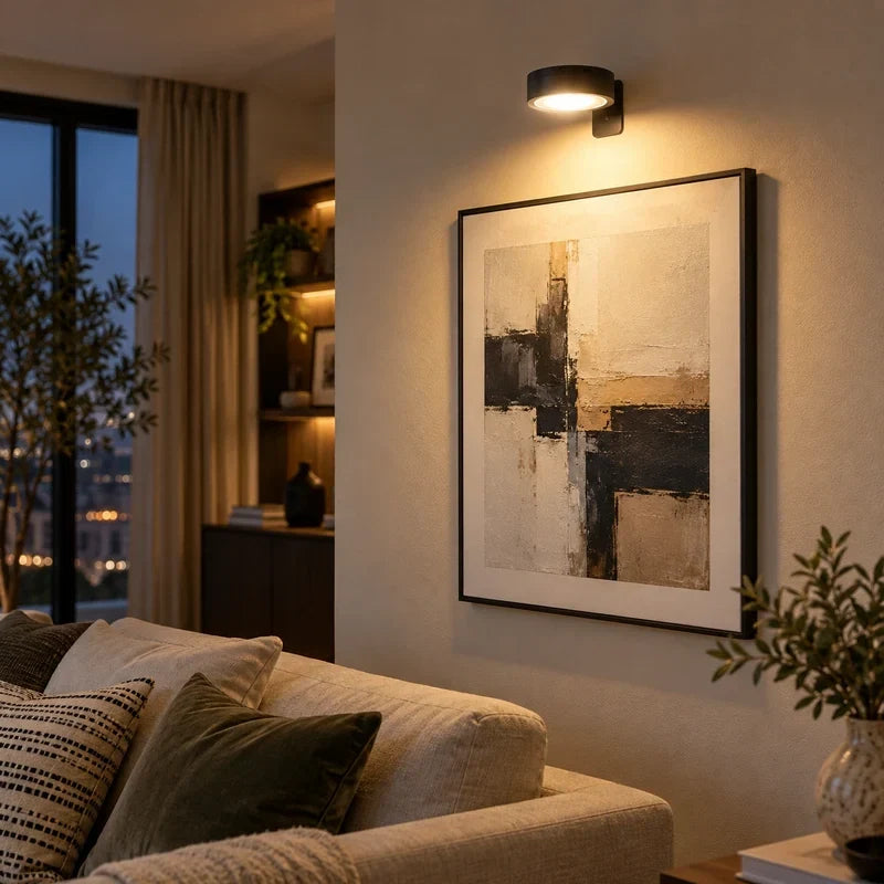 Kabellose Bildleuchte dimmbar mit Fernbedienung für Kunstwerke