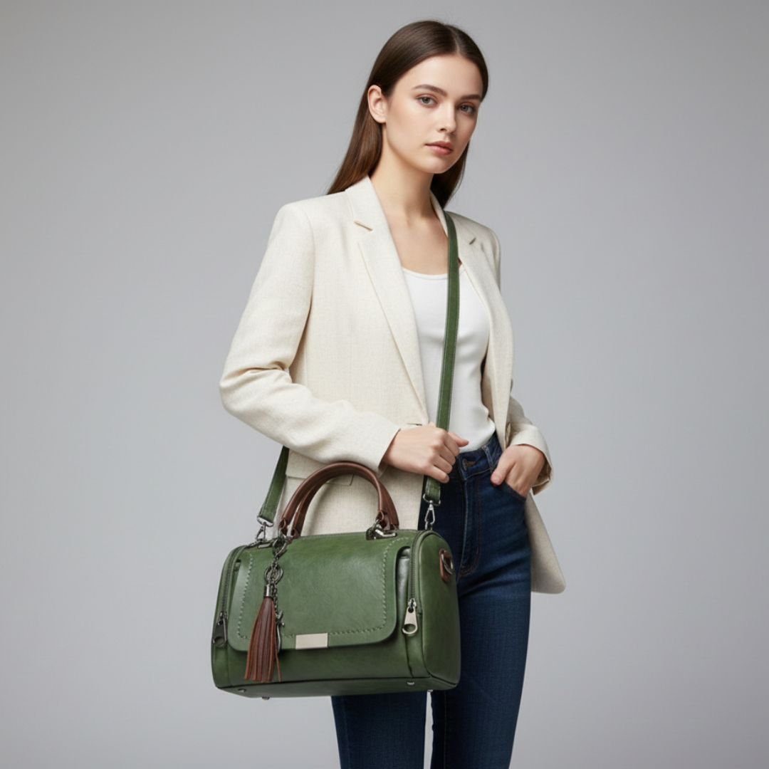 Nordspur | Schultertasche mit großem Fassungsvermögen