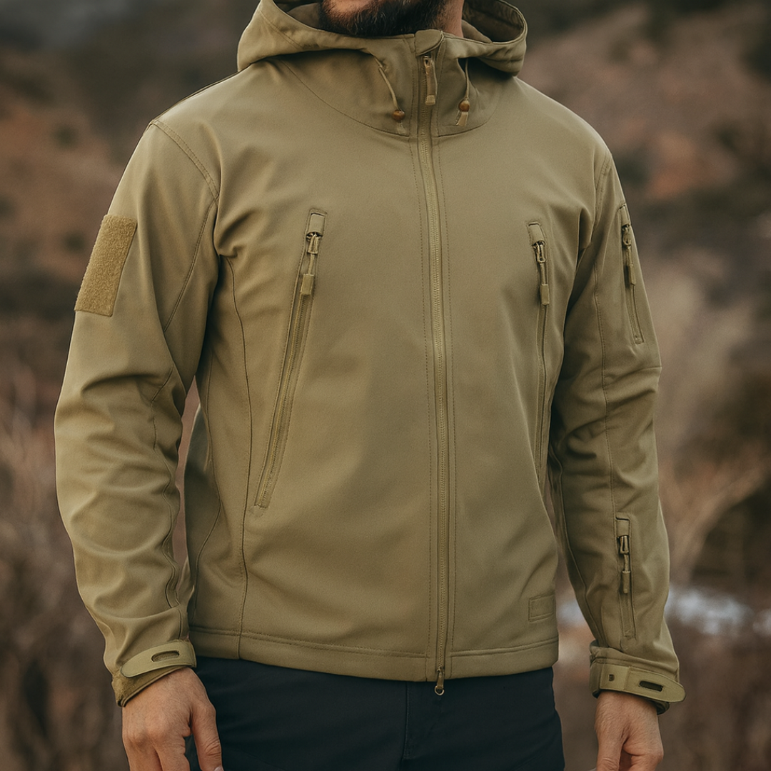 Taktische Allwetterjacke wasserdicht & atmungsaktiv – StormShield Pro