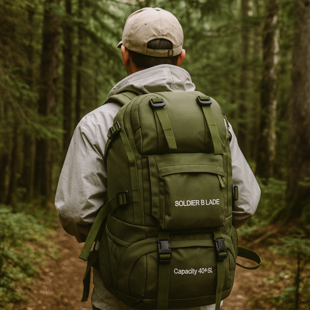 Wanderrucksack 45L wasserdicht – BergSturm Pro