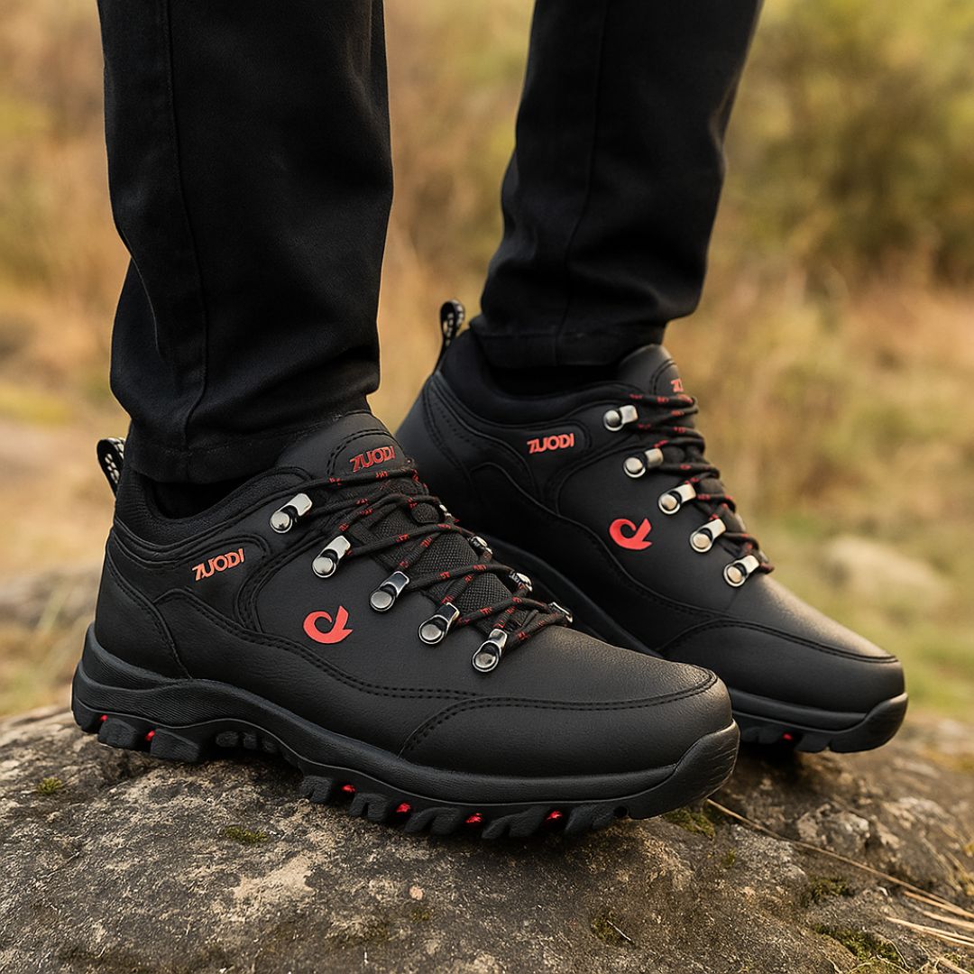 Wanderschuhe Herren wasserdicht PU mit EVA-Sohle – TrailStark