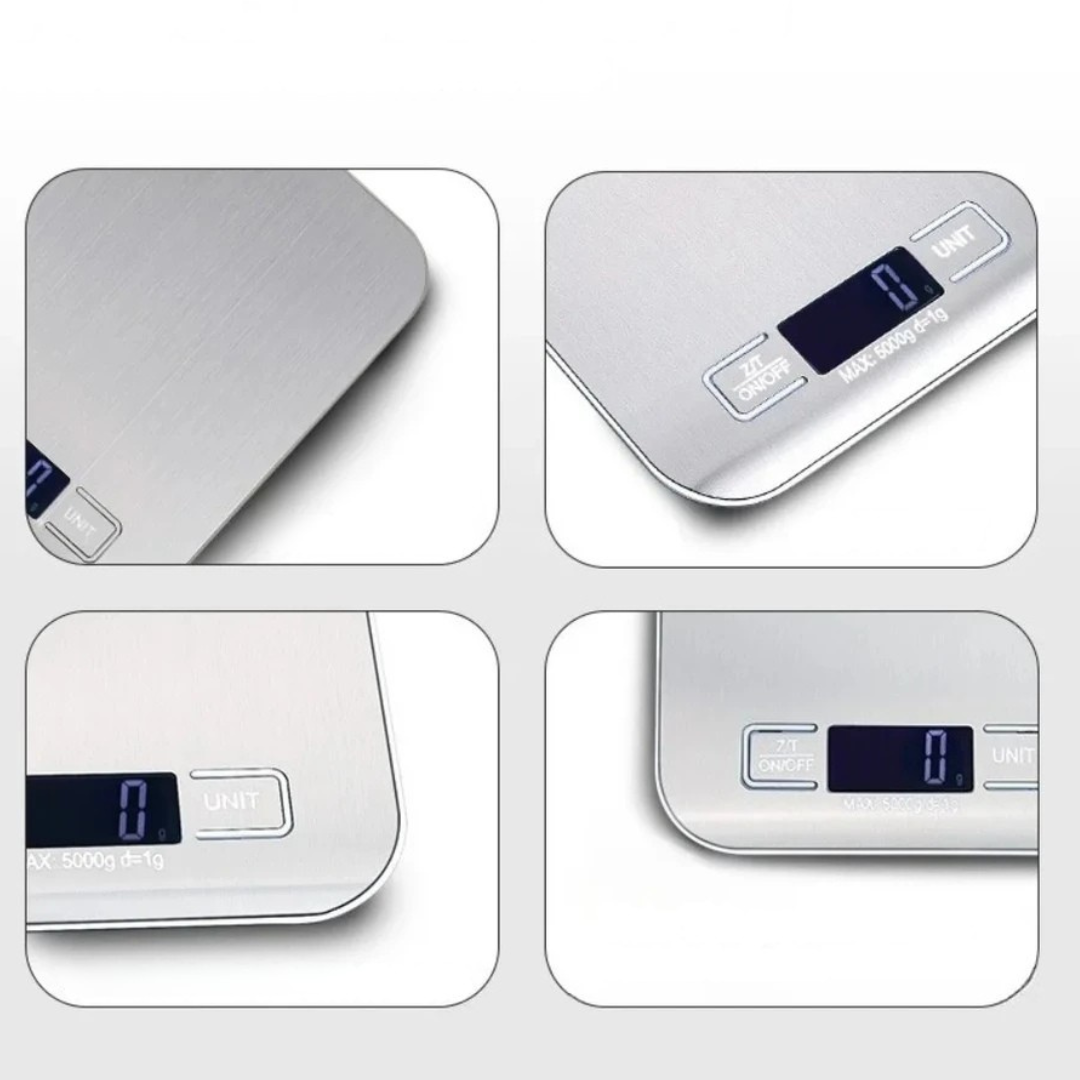 Nordspur | Weighlyx Kompakte digitale Küchenwaage