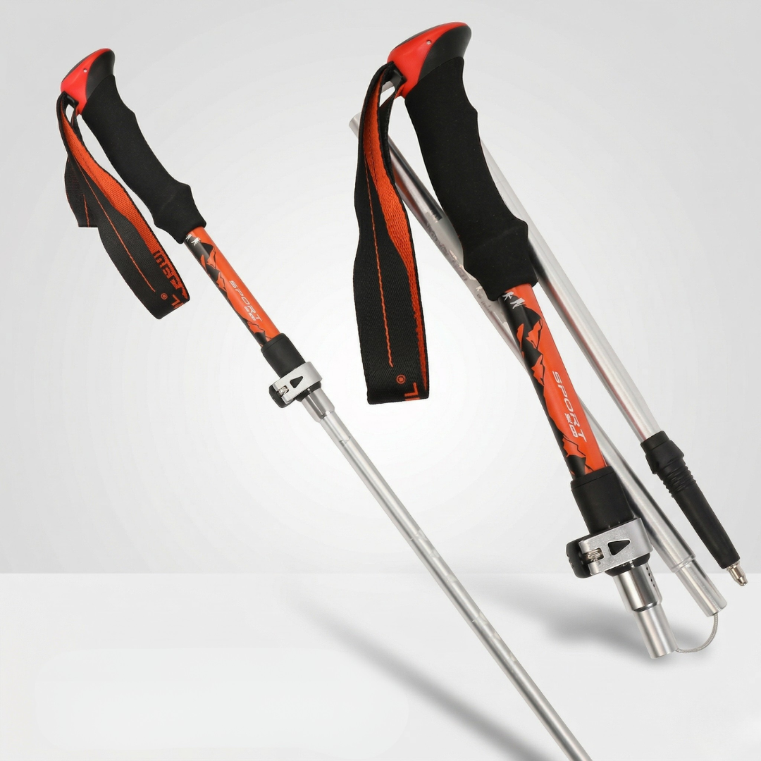 Nordspur | Faltbare Nordic-Walking-Stöcke für Stabilität