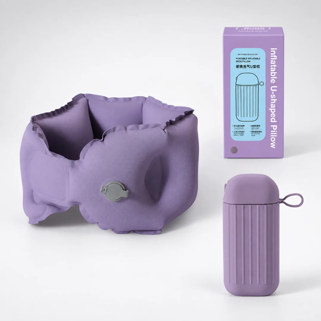 Nordspur | Nestrolux Aufblasbares ergonomisches Nackenkissen