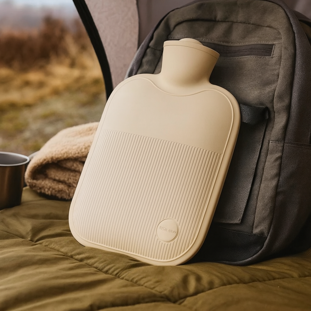 Wärmflasche 2000 ml auslaufsicher – ThermoComfort